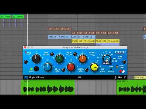 Видео: Легендарный эквалайзер Maag EQ4. Обработка вокала. Ссылка для скачивания.