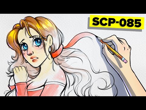 Видео: Живой рисунок SCP-085 - SCP-085 - Нарисованная Кассандра (Анимация SCP)