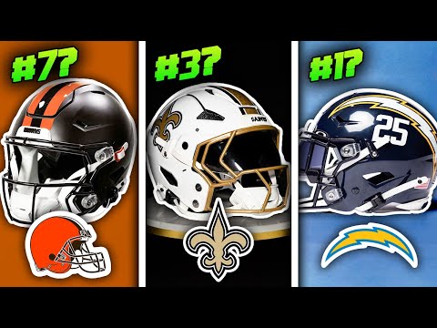 Видео: Рейтинг всех новых шлемов команд НФЛ на сезон 2025 года