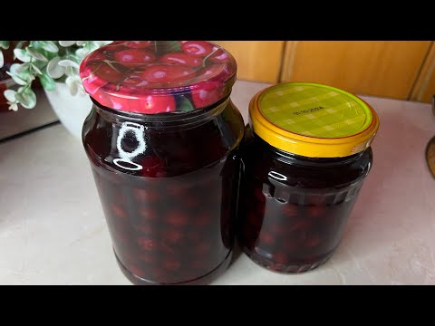 Видео: Вишневое варенье .шиеден тосап жасау.