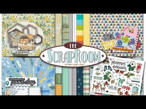 Видео: Ноябрьские наборы FOTM от ScrapRoom
