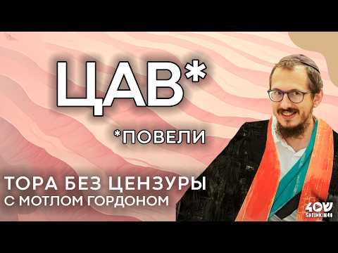 Видео: Тора без цензуры с Мотлом Гордоном. Глава Цав