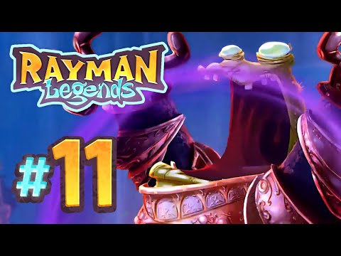 Видео: Armored Toad! & Orchestral Chaos (Toad Story) - Rayman Legends #11 (5 игроков)