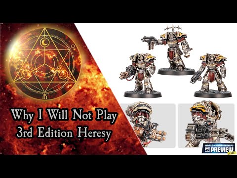 Видео: Почему я не буду играть в Heresy 3-го издания