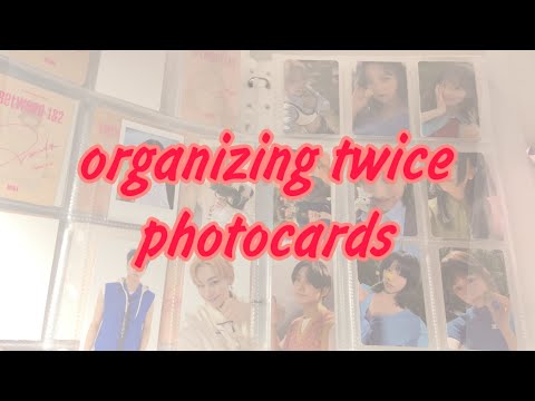 Видео: Организация биндера | photocards organization | twice