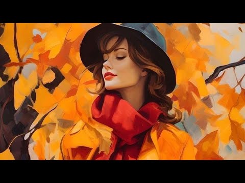 Видео: Осенняя песня🍁Шуршит под ногами листва золотая, осенний туман опустился на плечи...🍂