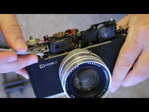 Видео: Восстановление камеры Yashica Electro 35 GSN