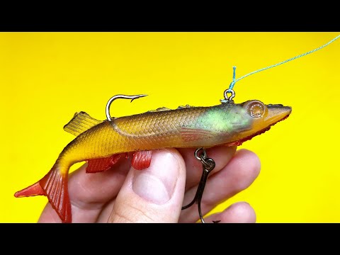 Видео: Как правильно привязать воблер или блесну к леске. Рыболовный узел uni knot