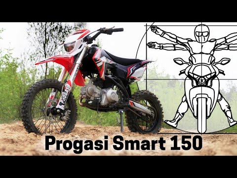 Видео: Питбайк Progasi Smart 150: тест-драйв и обзор от Владимира Здорова