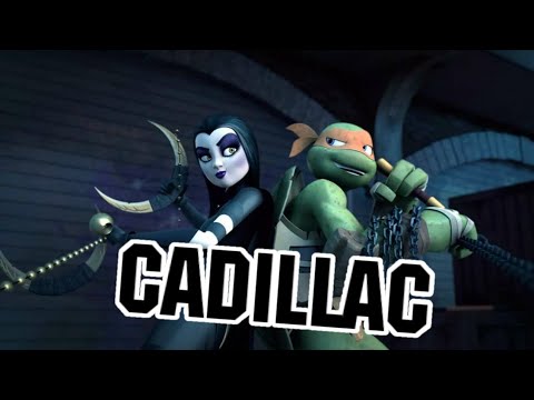 Видео: Cadillac • Микки и Шинигами • черепашки ниндзя клип • черепашки ниндзя 2012 • клип чн •