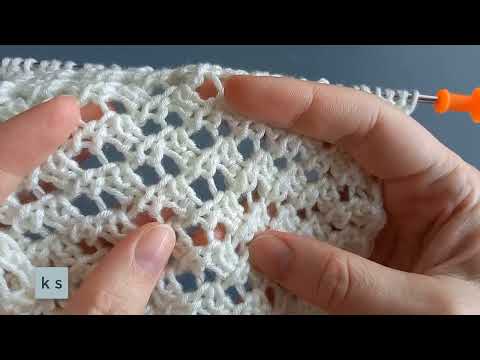 Видео: 😍НЕВОЗМОЖНО ОТОРВАТЬСЯ. Двусторонний ажурный узор спицами.