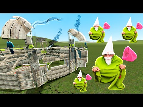 Видео: СМОЖЕТ ЛИ GNOME CRAWLY РАЗРУШИТЬ  НАШУ КРЕПОСТЬ В ГАРРИС МОД ► Garry's Mod