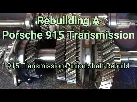 Видео: Ремонт вала шестерни коробки передач Porsche 915
