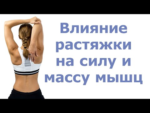 Видео: Влияние растяжки на силу и массу мышц