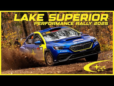 Видео: Ралли Lake Superior Performance Rally 2025 — Subaru Motorsports USA