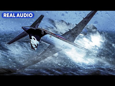 Видео: Падение в перевернутом положении в Тихий океан сразу после взлёта | Полёт вслепую [с реальным зву...
