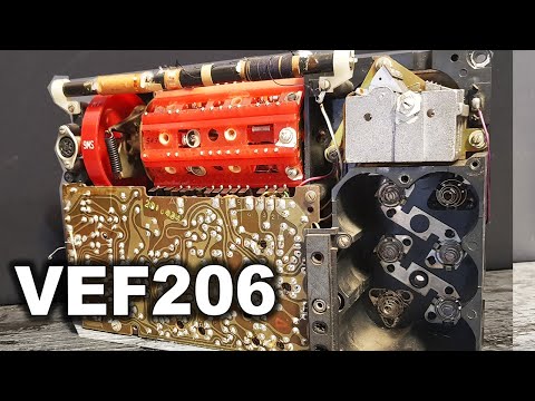 Видео: VEF206 USSR Radio с Авито.  Ремонтец.