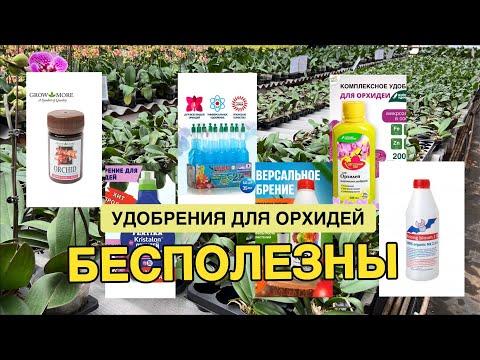 Видео: Почему удобрения для орхидей НЕ РАБОТАЮТ? 🥲