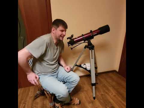 Видео: телескоп Orion 90мм рефрактор, обзор