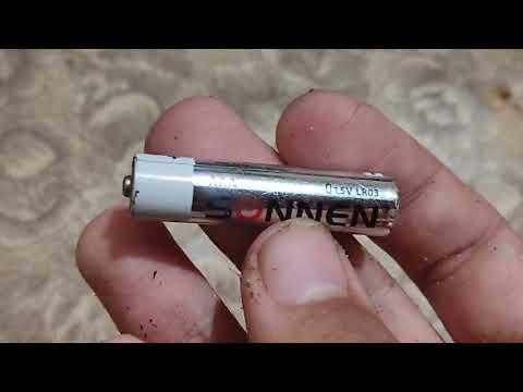 Видео: Обзор батарейки типа AAA Sonnen AAA-SEN-LR03-1.5V.