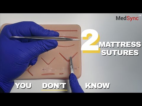 Видео: 2 НОВЫХ матрасных шва, КОТОРЫЕ ВАМ НУЖНЫ