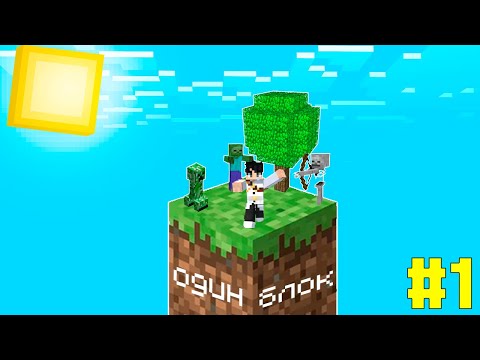 Видео: 😱Выживание на ОДНОМ блоке | OneBlock №1