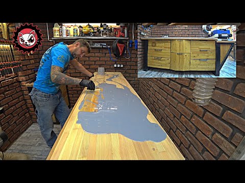 Видео: Переустройство мастерской вечный процесс, обновление старого верстака.