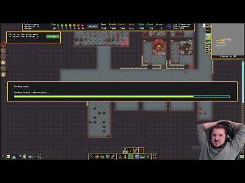 Видео: Терентий играет в Dwarf Fortress #7. Золото