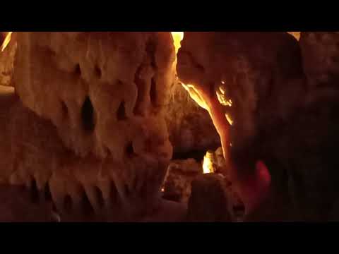 Видео: Пещера Сорек / Ашвалом -  Avshalom / Soreq Cave - מערת הנטיפים אבשלום (שורק) - Cueva de Absalom