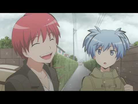 Видео: AMV [Сёнен-ай] Карма Акабане и Нагиса Шиота - Холодными ладонями мир, в котором тонем мы