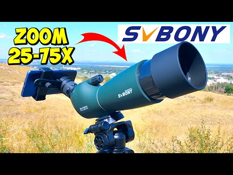 Видео: 💥 НОВИНКА 👉 НЕДОРОГАЯ ЗРИТЕЛЬНАЯ ТРУБА SVBONY SV28 PLUS С КРЕПЛЕНИЕМ СМАРТФОНА И BLUETOOTH ПУЛЬТОМ