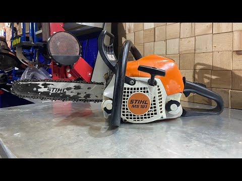 Видео: Бензопила STIHL MS 181. Не заводится , ищем причины.