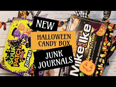 Видео: 🎃 Журнал со сладостями на Хэллоуин: перелистывание | Жуткие сладкие журналы теперь в моём магазин...