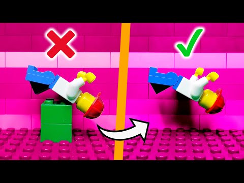 Видео: КАК СНЯТЬ Lego Анимацию САЛЬТО на ТЕЛЕФОН - Lego Stop Motion