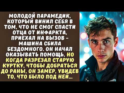 Видео: ПАРАМЕДИК приехал на аварию к БЕЗДОМНОМУ… а когда срезал с него КУРТКУ…