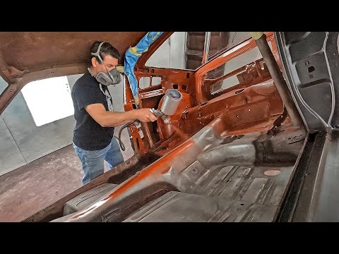 Видео: Часть 4: Грунтовка и герметик — реставрация Shelby Mustang GT500 1967 года