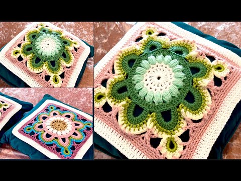 Видео: Подсмотрела у ТУРЧАНОК. НЕОБЫКНОВЕННЫЙ разноцветный узор крючком. Вязание крючком для начинающих.