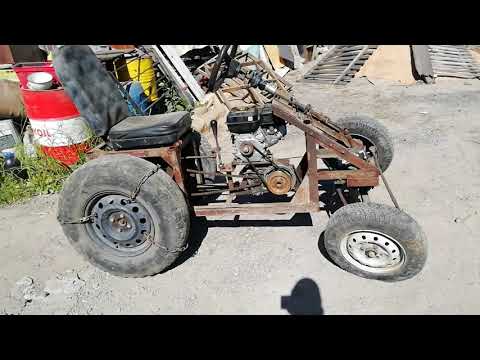 Видео: Странный минитрактор, не такой как все