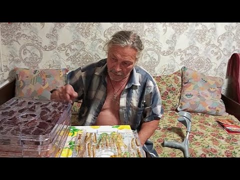 Видео: Жизнь в деревне, Готовим чипсы, джерки из курицы и рыбы, Сушилка Oberhof А-15