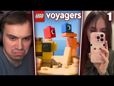 Видео: ГЛЕБ и ЛИЗА ИГРАЮТ в Lego Voyagers #1 | Sasavot