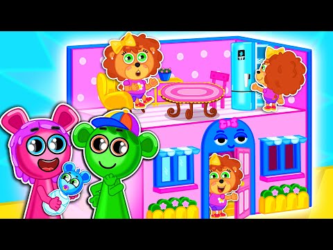 Видео: Левчик Валерчик | Ляльковий будиночок | Мультик для дітей