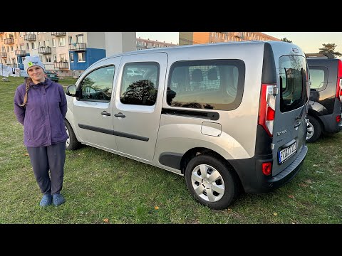 Видео: Renault kangoo Ze. 33 kw.  Максимальный пробег на заряженной батарее в 33 киловатта.