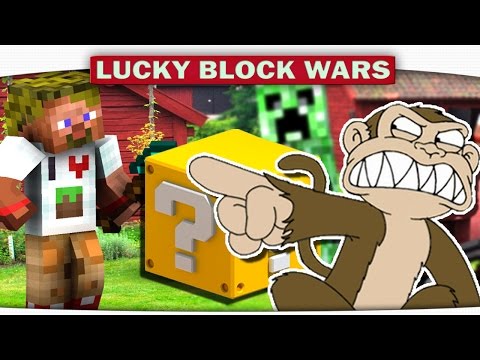 Видео: МАКАКо-ВОИН!!! на парящих Островах - Lucky Block Minecraft