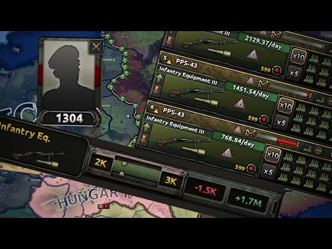 Видео: ТОЛЬКО ПЕХОТА В HOI4