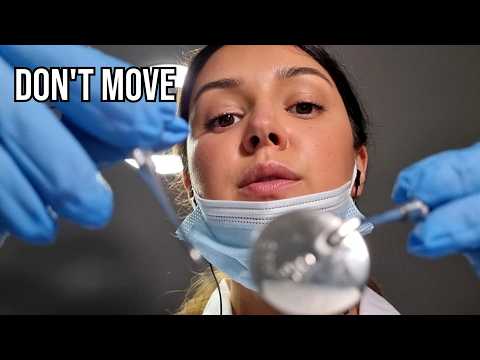 Видео: Замри (тебя предупредили) | Злой стоматолог ASMR 🦷