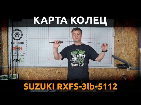 Видео: Карта колец для SUZUKI RXFS-3lb-5112