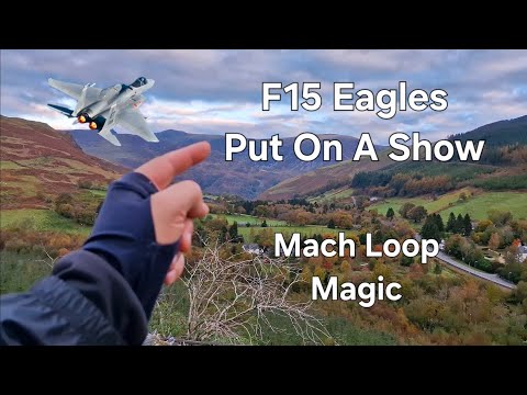 Видео: ВАУ! Корабль F15 Eagle 3 проходит петлю Маха. Великолепное зрелище 😃