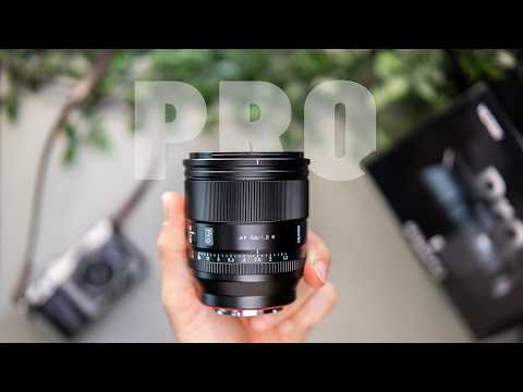 Видео: Лучший профессиональный портретный объектив для Sony серии A6000? Viltrox AF 56mm F1.2 PRO