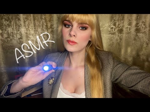 Видео: АСМР/ASMR🔦ПОЛНОЕ ОБСЛЕДОВАНИЕ ТВОИХ РЕФЛЕКСОВ🔦СЛЕДУЙ МОИМ УКАЗАНИЯМ😇МЕДИЦИНСКИЙ ОСМОТР, role play