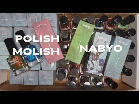 Видео: Nabyo и Polish Molish обзор моей коллекции лаков